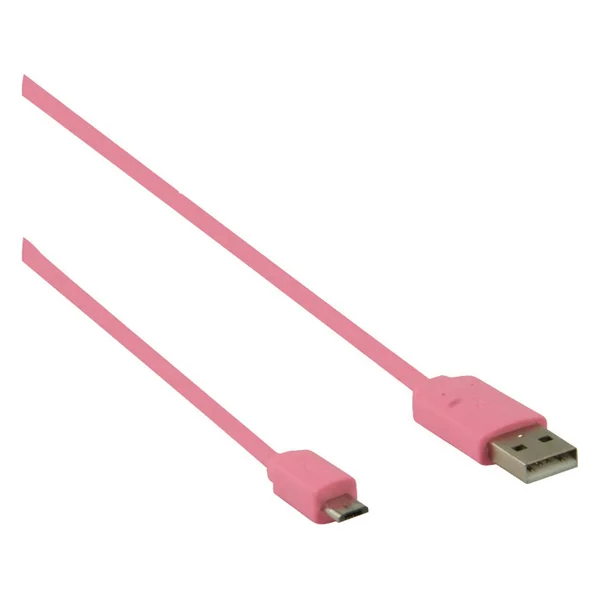 Cable USB VALUELINE (USB - USB - Rosa)