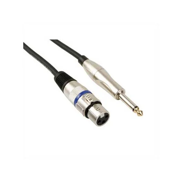Cable Xlr Hembra A Jack 6.35 Macho 6M