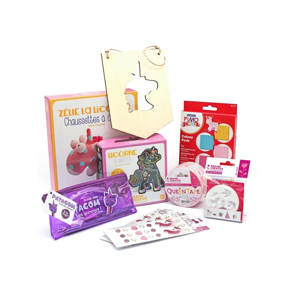 Caja actividades creativas - Unicornio