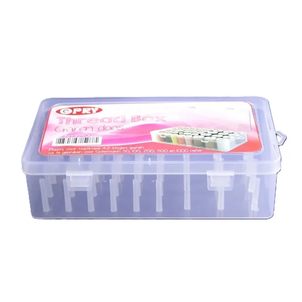 Caja Organizadora de Hilos Opry - Transparente