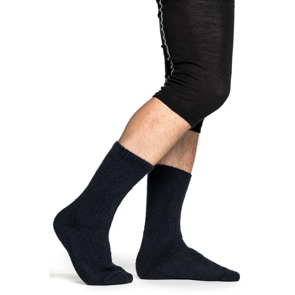 Calcetines Woolpower Classic 800 black - Imagen 2