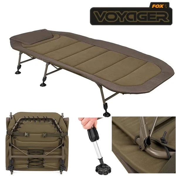 Cama Fox Voyager Compact Bed - Arapaima Fishing