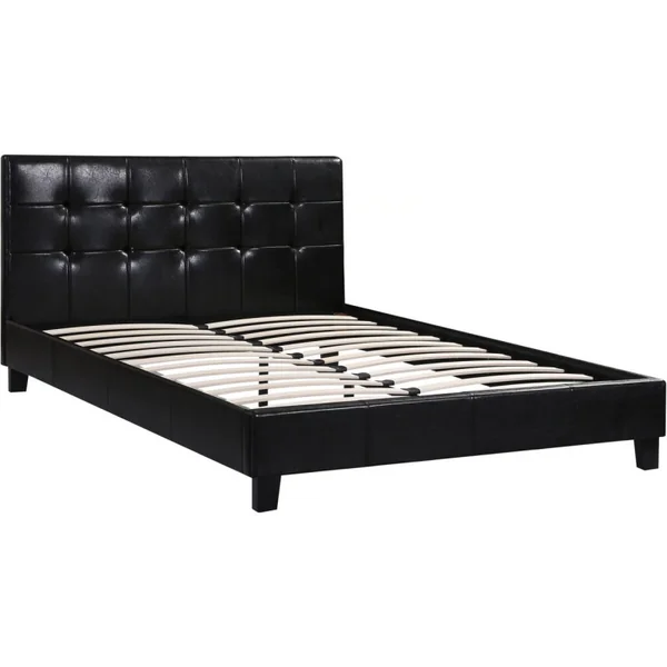 Cama "Julia" - 140 x 190 cm - Preto