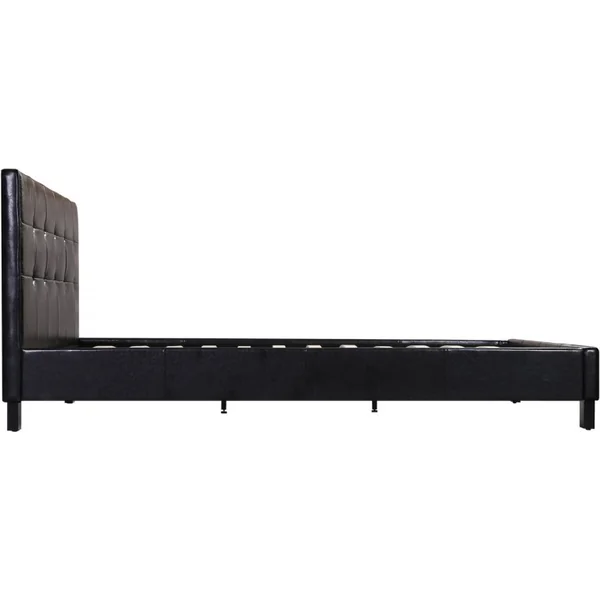 Cama "Julia" - 140 x 190 cm - Preto - Imagen 5