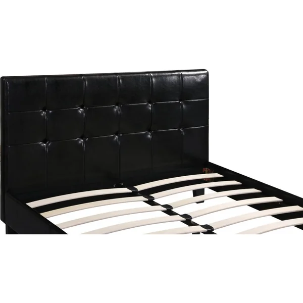 Cama "Julia" - 140 x 190 cm - Preto - Imagen 7