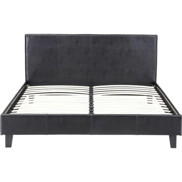 Cama "Lina" - 160 x 200 cm - Preto - Imagen 4