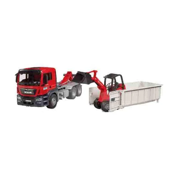 CAMION MAN TGS CON CONTENEDOR