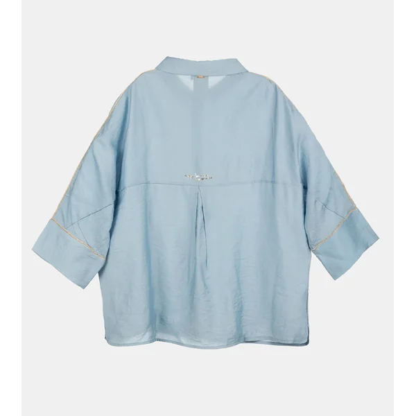 Camisa azul - Imagen 3