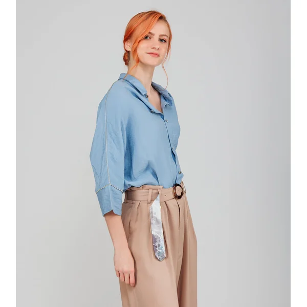Camisa azul - Imagen 4