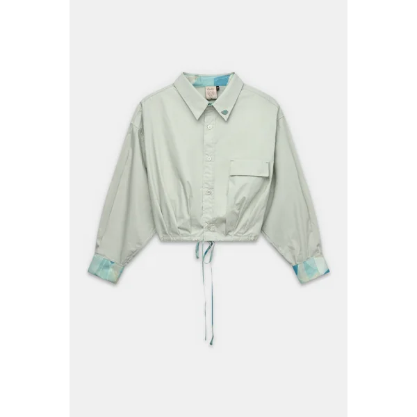 Camisa crop top