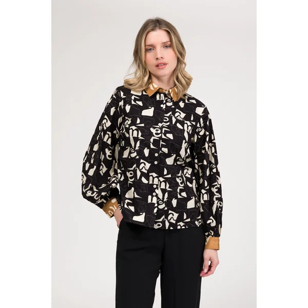 Camisa de manga larga estampada Bloom - Imagen 2