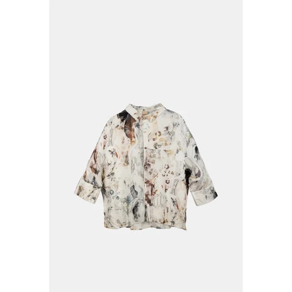 Camisa estampada Memories