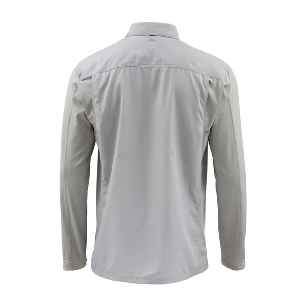Camisa Simms TriComp Cool LS Shirt granito - Imagen 2