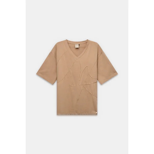 Camiseta beige