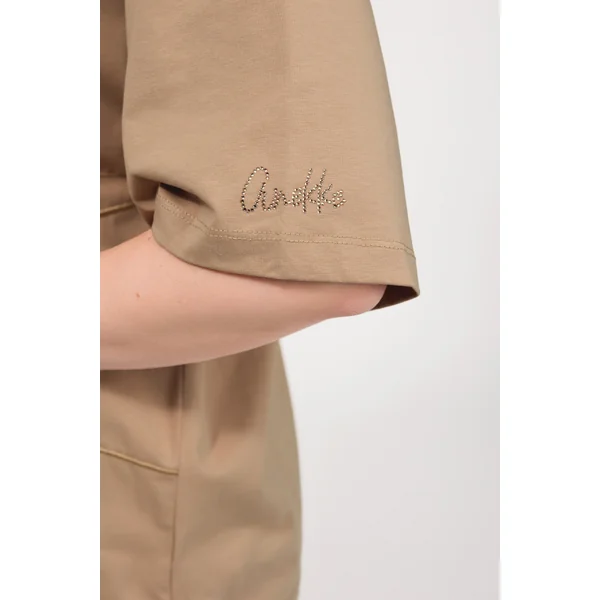 Camiseta beige - Imagen 3