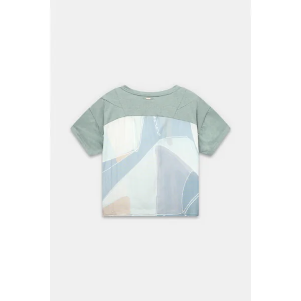 Camiseta de manga corta azul - Imagen 3