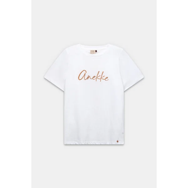 Camiseta de manga corta blanca