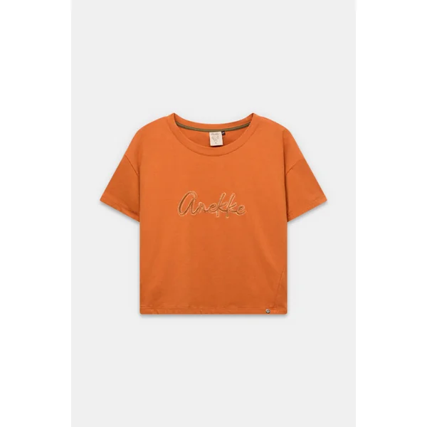 Camiseta de manga corta naranja