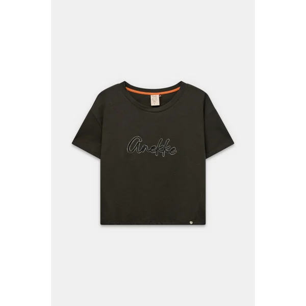 Camiseta de manga corta negra
