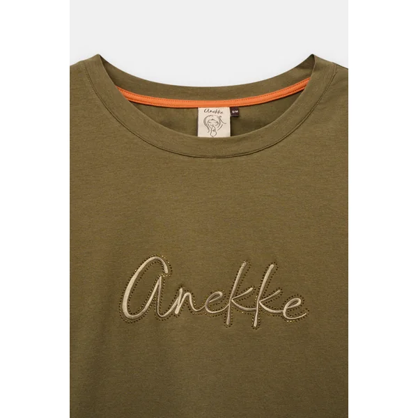 Camiseta de manga corta verde - Imagen 3