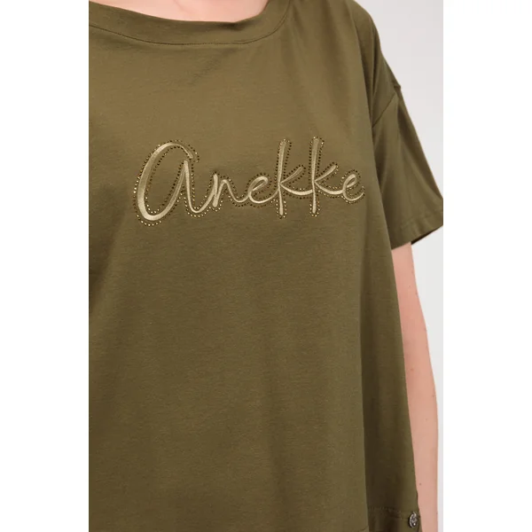 Camiseta de manga corta verde - Imagen 5
