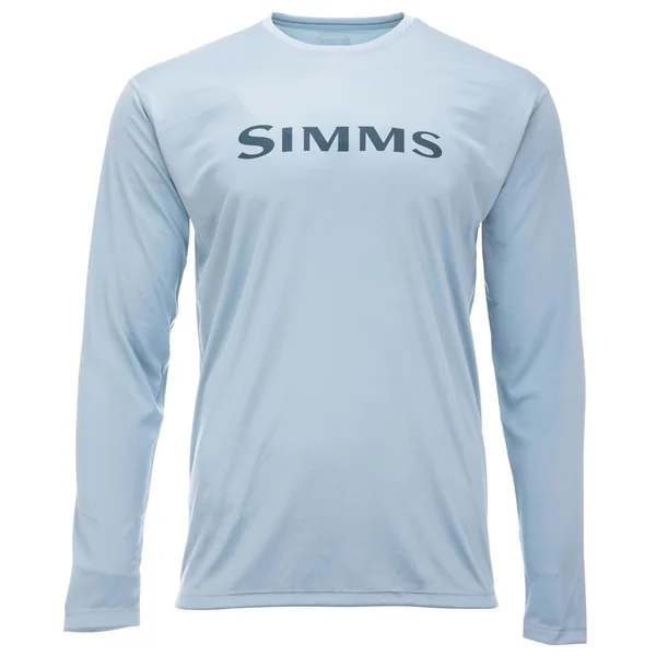 Camiseta de manga larga Simms Tech Tee azul acero