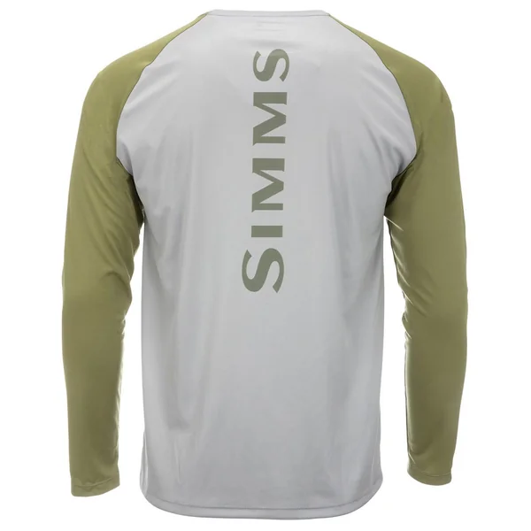 Camiseta de manga larga Simms Tech Tee Simms sterling/sage