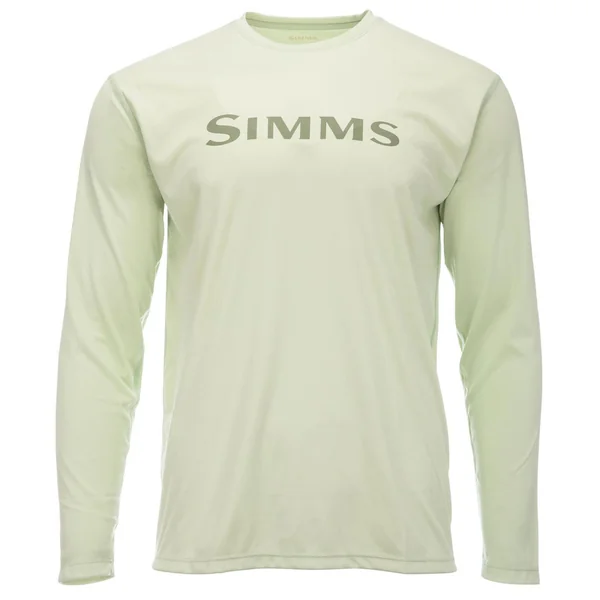 Camiseta de manga larga Simms Tech Tee verde claro