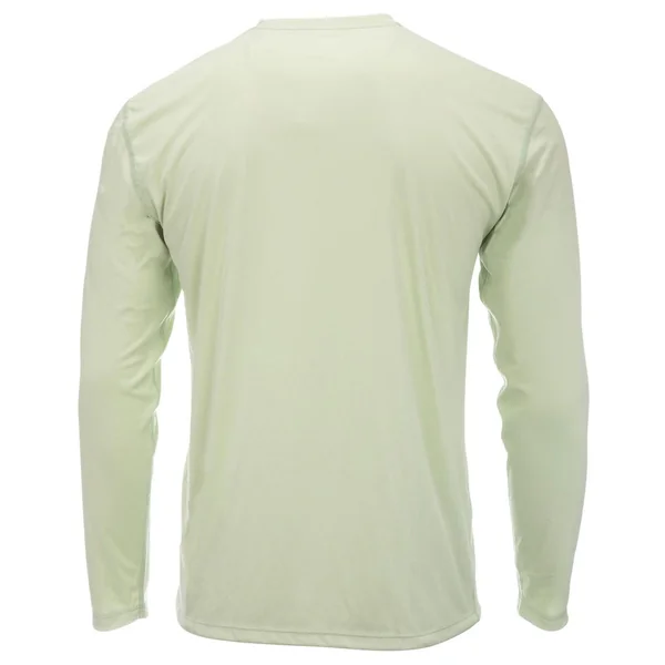 Camiseta de manga larga Simms Tech Tee verde claro - Imagen 2