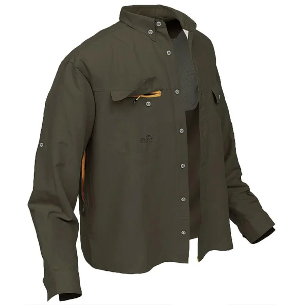 Camiseta Geoff Anderson Polybrush 2 verde UV 50+