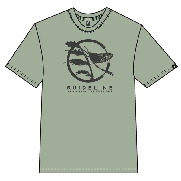 Camiseta Guideline The Mayfly ECO verde claro