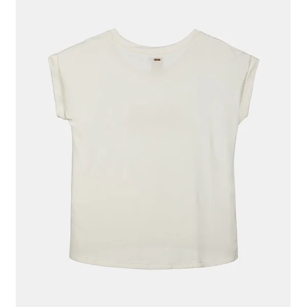 Camiseta manga corta blanca con logo - Imagen 4