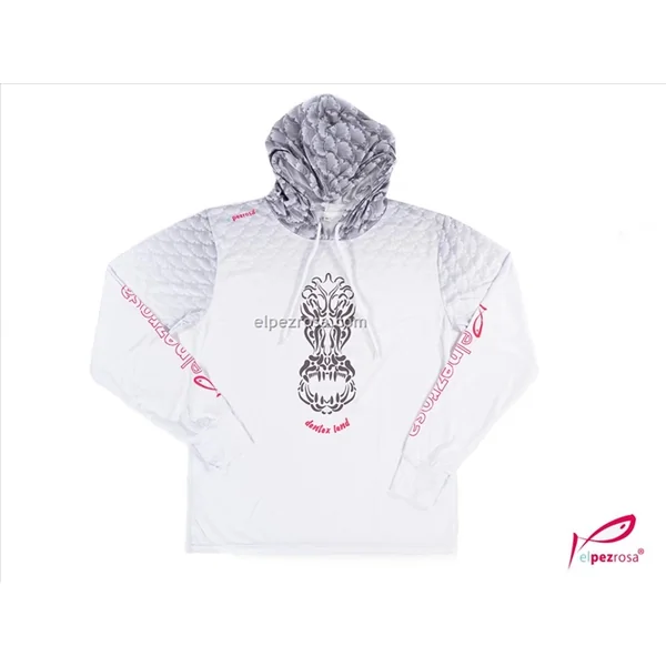 Camiseta manga larga con capucha El Pez Rosa
