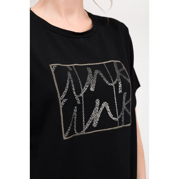 Camiseta negra de manga corta - Imagen 5