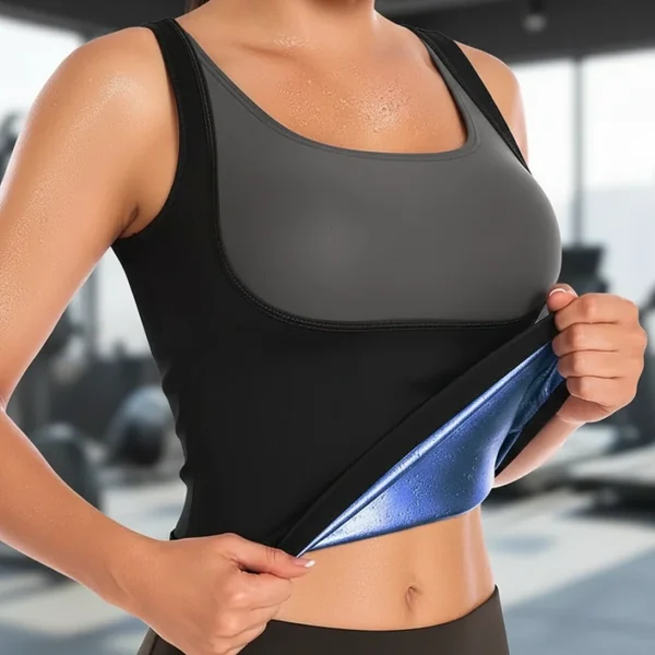 Camiseta reductora sauna para mujer