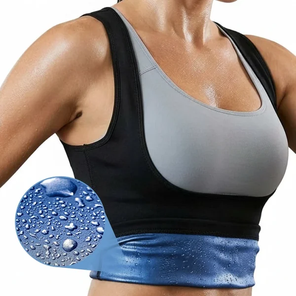 Camiseta reductora sauna para mujer - Imagen 4