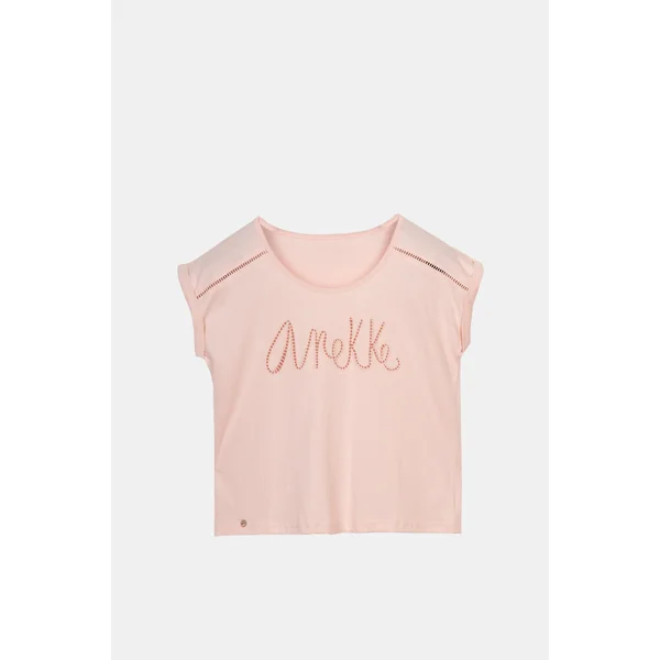 Camiseta rosa Anekke