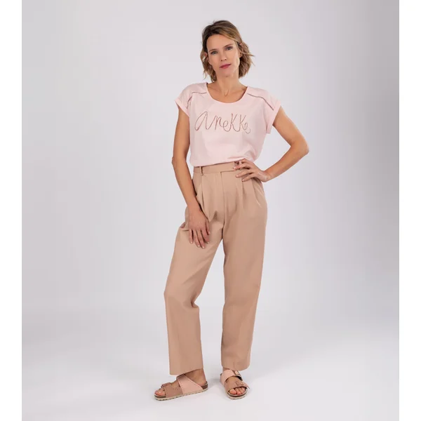 Camiseta rosa Anekke - Imagen 2