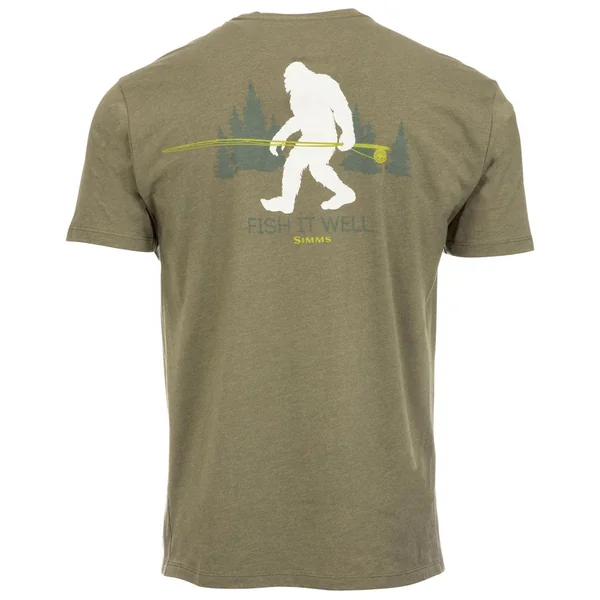Camiseta Simms Sasquatch brezo militar