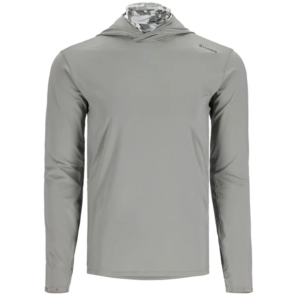 Camiseta Simms Solarflex Guide Hoody manga larga cinder/regiment camo cinder