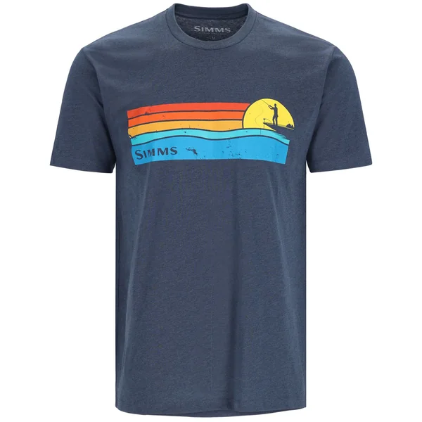 Camiseta Simms Sunset brezo azul marino