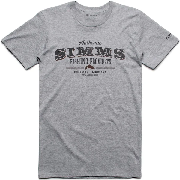 Camiseta Simms Working Class para niño, gris brezo