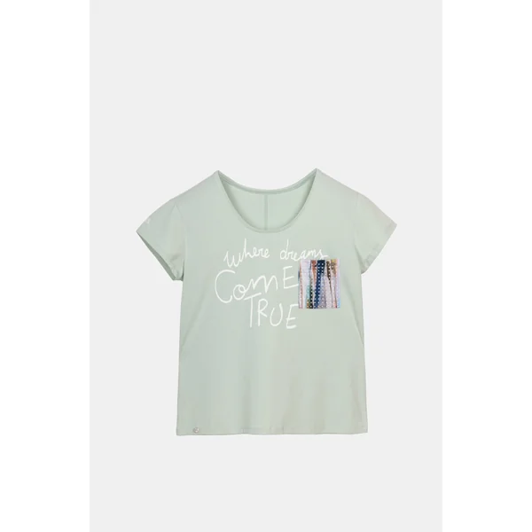 Camiseta verde Studio