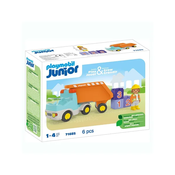 Camión de construcción Playmobil Junior