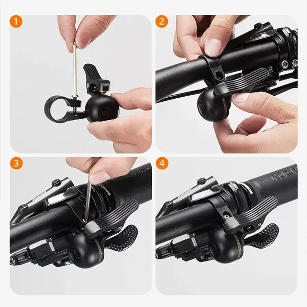 Campana para bicicleta para manillar - Imagen 5