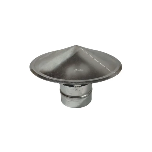 Caperuza galvanizada 125Ø