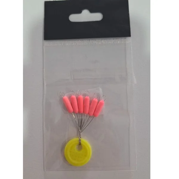 Capsula Rosa Luz Vulkana Fishing - Monty pesca