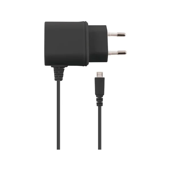 Cargador Adaptador MicroUSB KSIX negro