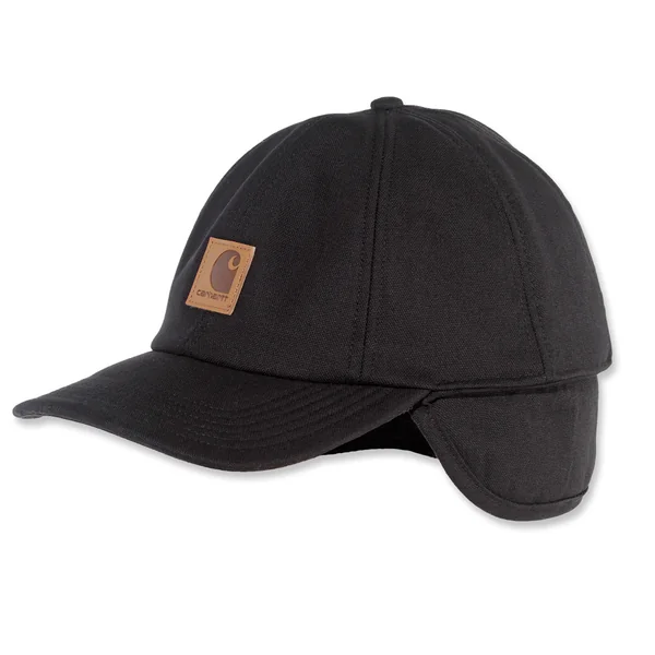 Carhartt Work Flex Ear Flap Cap gorra de visera black