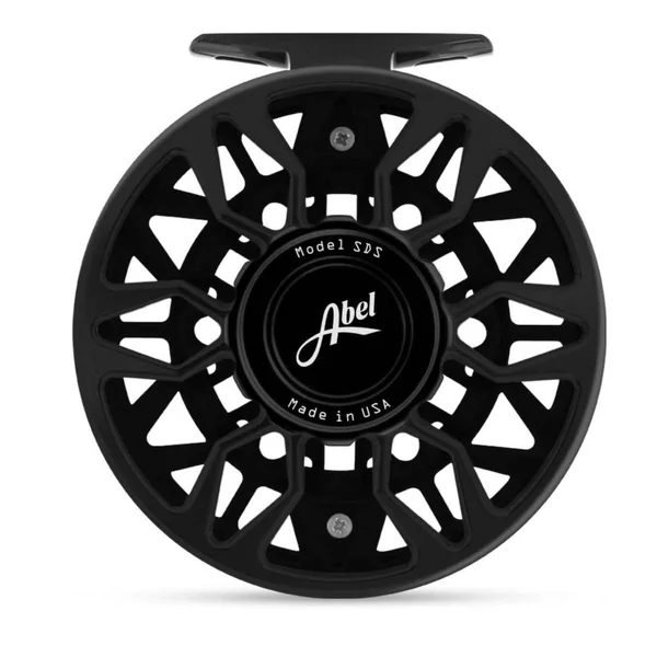 Carrete de mosca Abel SDS black